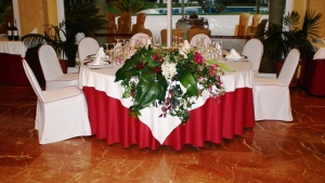 mesa boda salón Quorum