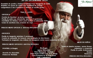 menú navidad 25 diciembre