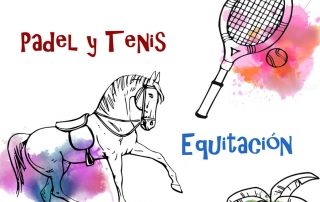 cursos verano la hípica equitación padel y tenis