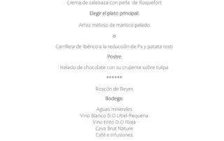 menu reyes la hipica 2023