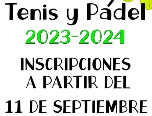 Escuela de Invierno Tenis y Pádel 2023-2024